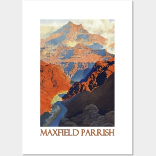 Grand Canyon (1902) by Maxfield Parrish Posters and Art